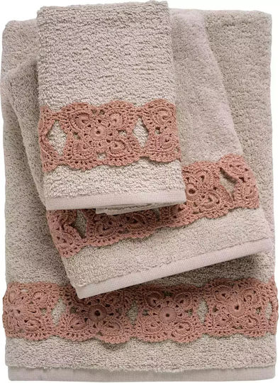Das Home Handtuch-Set 3 Stück 0734 Gewicht 500gr/m²