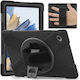 eSTUFF 360 Full Cover Plastic with Strap Set with Glass Black (Samsung Galaxy A8 10.5)