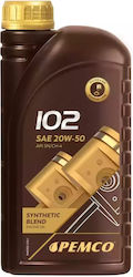 Pemco Συνθετικό Λάδι 20W-50 1lt