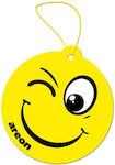 Areon Αρωματική Καρτέλα Κρεμαστή Αυτοκινήτου Smile Βανίλια