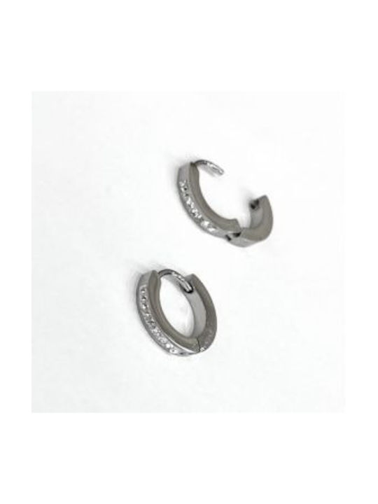 Kostibas Fashion Earrings Hoops made of Steel