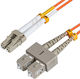 Microconnect Cablu de fibră optică LC/UPC-SC/UPC 2m Portocaliu 1buc