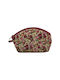 Amaryllis Slippers Toiletry Bag in Beige color 21cm