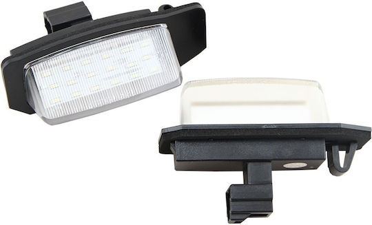 Depo Lumini pentru plăcuțele de înmatriculare Lumini LED pentru Mitsubishi Outlander / Magazin online 2buc