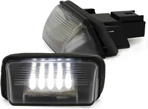 Depo License Plate Lights Led for Citroen C3 / C4 / C5 / C6 / Saxo / Xsara Picasso / C4 Picasso / Berlingo Peugeot 206 / Partner 5008 2pcs