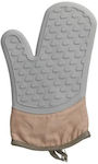 Oven Mitt Silicone Brown 1pcs