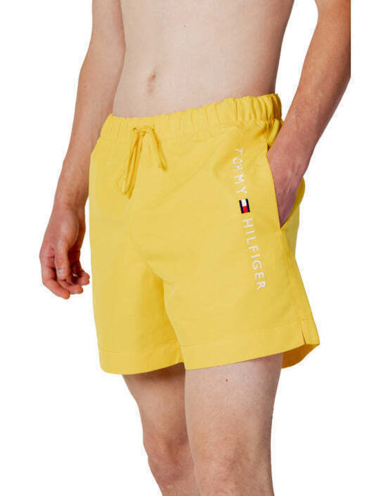 Tommy Hilfiger Herren Badebekleidung Shorts Gelb
