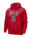 NBA Chicago Bulls Demar Derozan Φούτερ με Κουκούλα Κόκκινο