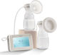 Vevor Pompa de sân dublă electrică Funcționează cu baterie Alb 180ml