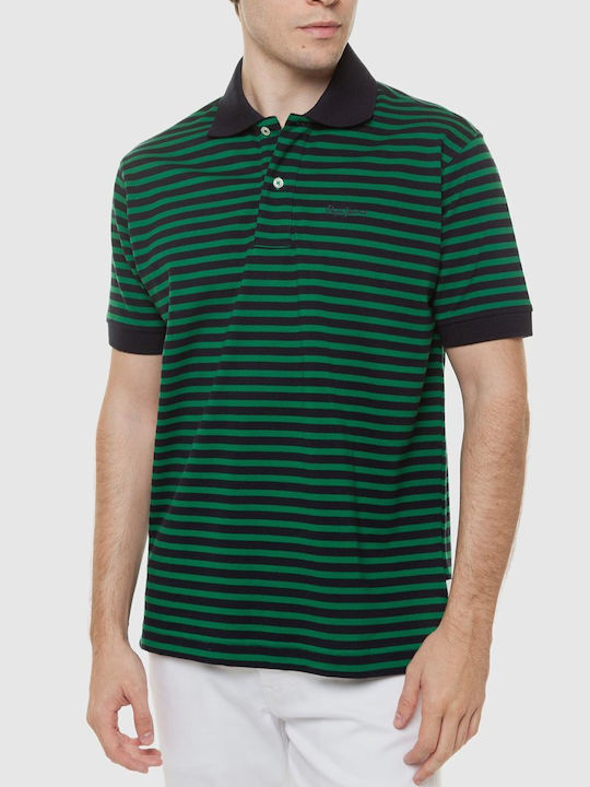 Pepe Jeans Ανδρικό T-shirt Κοντομάνικο Polo Πράσινο