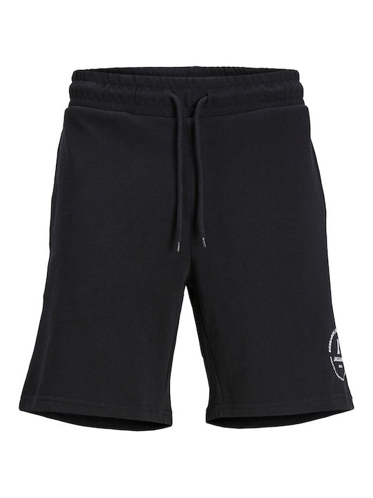 Jack & Jones Pantaloni scurți sport bărbați Negru