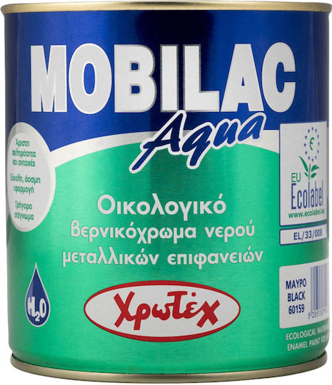 Χρωτέχ Βερνικόχρωμα Οικολογική Νερού Mobilac 0.75lt Κυπαρισσί 60117 Γυαλιστερό