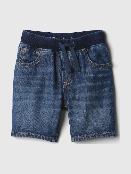 Παιδικό Σορτς/Βερμούδα Τζιν Pull-on dark wash
