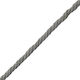 Elastic Cord Round Three-Strand Cotton Grey 0,5...