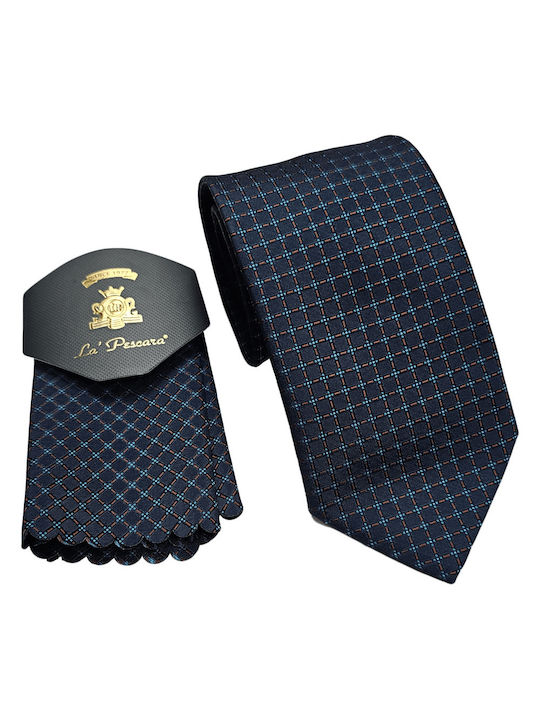 La Pescara Herren Krawatte in Blau Farbe