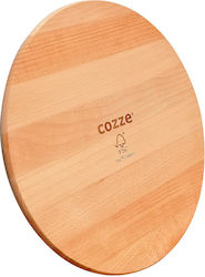 Cozze Pizza-Servierplatte Hölzernes 35x35cm 1Stück