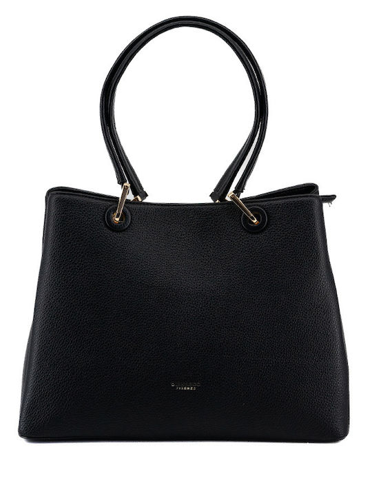 Diana & Co Damen Tasche Schulter Schwarz