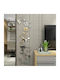 Panouri Decorative 3D Autoadezive Gri 150x45 cm