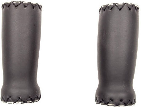 Monte Grappa 014-BL Bicycle Handlebar Grips in Black Color