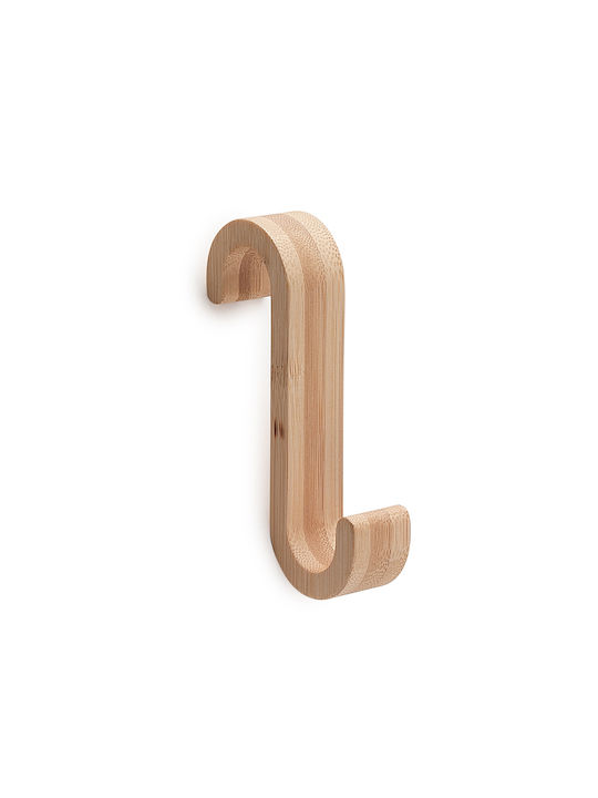 Gedy Single Wall-Mounted Bathroom Hook Silver