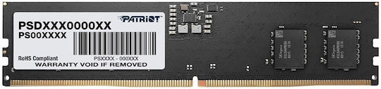 Patriot Signature 32GB DDR5 RAM с Скорост 5600 за Настолен Компютър