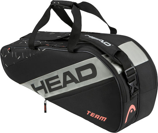 Head Team 6 Racket Tennis Bag Black