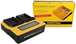 Patona Double Battery Charger Compatible with