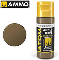 Ammo Atom Culoare Modelism Dark Wood 20ml