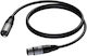Procab Кабел XLR мъжки - XLR мъжки Черен 1м CAB901/1