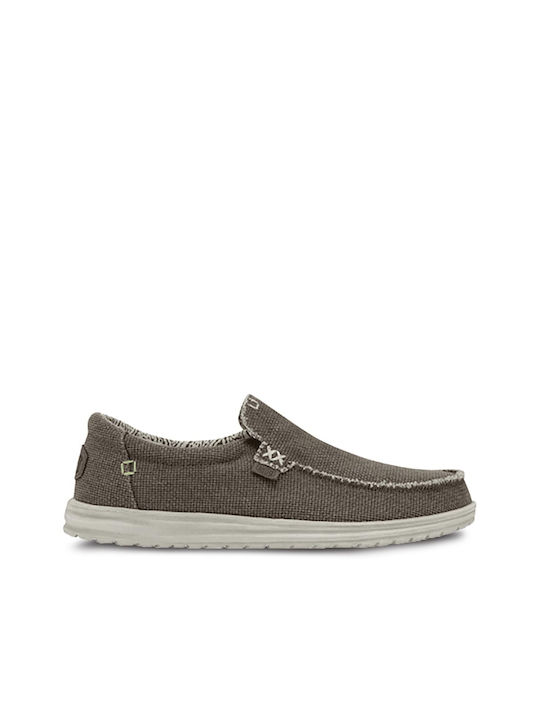 Hey Dude Men's Moccasins Gray