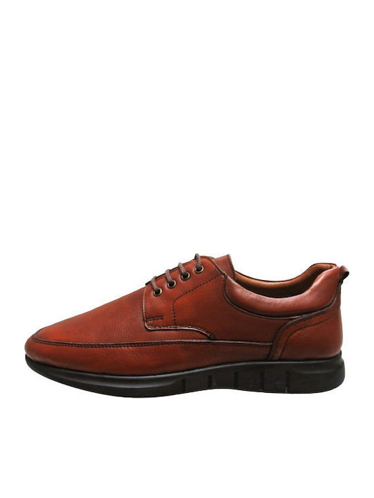 Men's Anatomic Leather Casual Shoes Tabac Brown