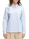 Betty Barclay Women's Long Sleeve Shirt Light Blue