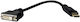 Vivolink 0.2m DVI-D male to DisplayPort male Cable Black ()