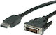 Value Cable DVI-D male - DisplayPort male 3m Μαύρο (11.99.5611)