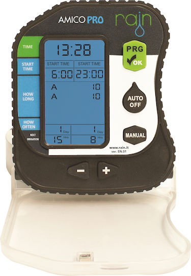 Rain Amico Pro Irrigation Programmer for Manhole Battery 2 Stops 1 Output