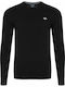 Sseinse Herren Langarm-Pullover Schwarz