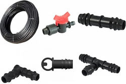 Mini Lite Rain Bird Drip Pipe Ø16 80m with Droplets Mini Lite Rain Bird Drip Pipe Ø16 80m with Droplets