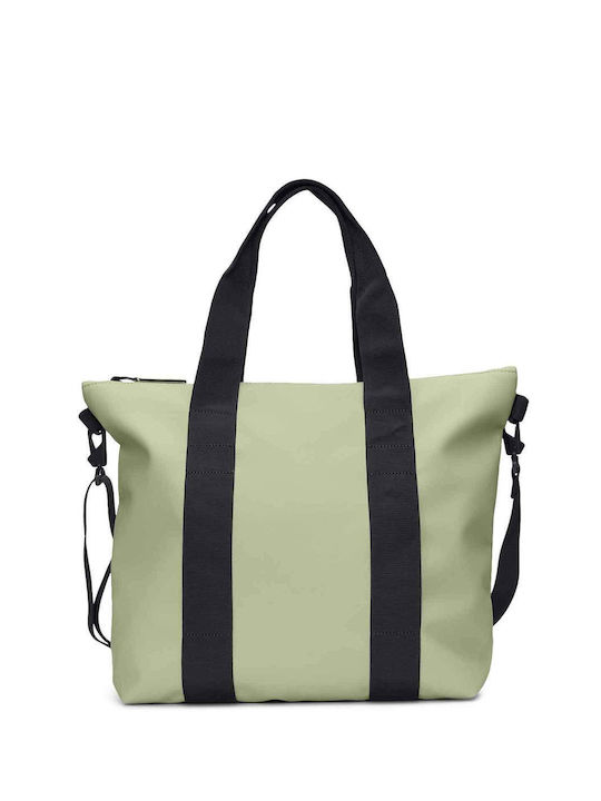 Rains Damen Tasche Tote Rucksack Khaki