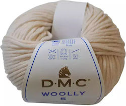 DMC Wooly Μάλλινο Εκρού 03 80m 50gr