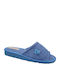 Terry Winter Women's Slippers Light Blue