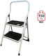 Vesta Trittleiter Kunststoff 2 Stufen 87cm