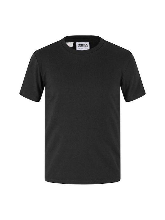 Urban Classics Kinder-T-Shirt Schwarz