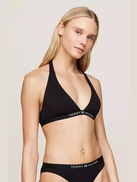 Tommy Hilfiger Bikini Triunghi Negru