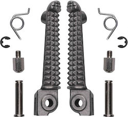 MTX Foot Peg Μοτοσυκλέτας in Silver Color 55522883