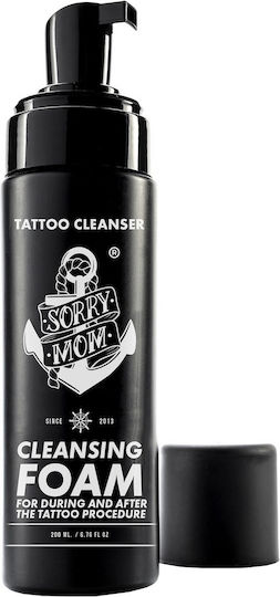 Sorry Mom Spumă De Curățare Pentru Tatuaje Mousse Pentru Vindecare 200ml