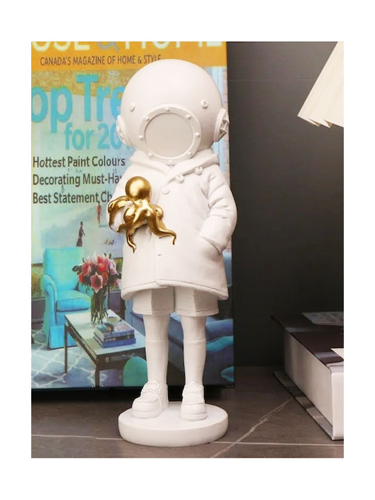 Figură Decorativă din Polirășină 23cm 1buc