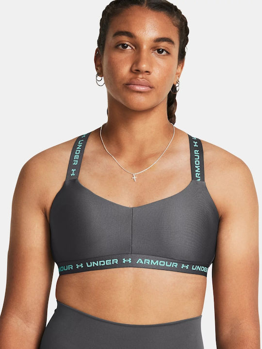 Under Armour Frauen Sport-BHs Sport-BH Gray mit Polsterung