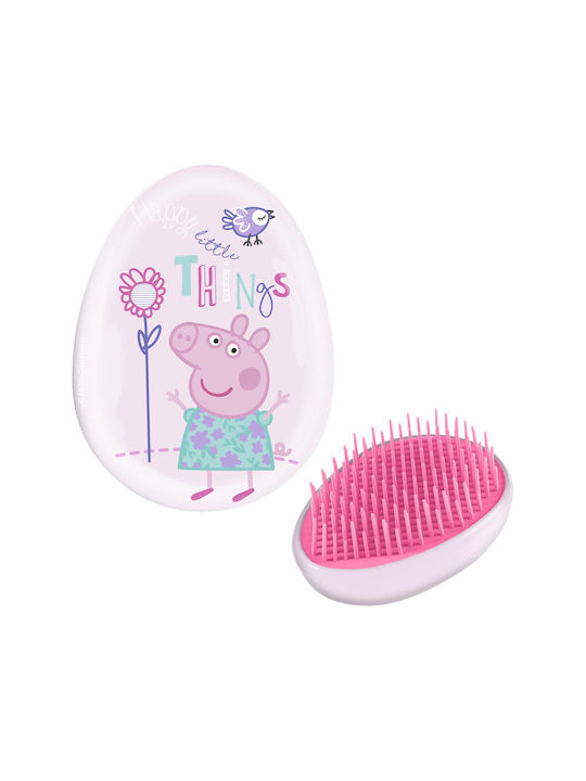 Disney Kids Detangling Hair Brush Peppa Pig Pink