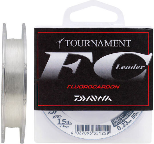 Daiwa Tournament 100% Fluorocarbon, 50m, 0.18mm