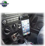 Mobile Phone Holder Car Flmr 37382 with Adjustable Hooks Black